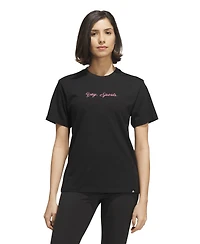 adidas Women's Sports Graphic Crewneck Cotton T-Shirt