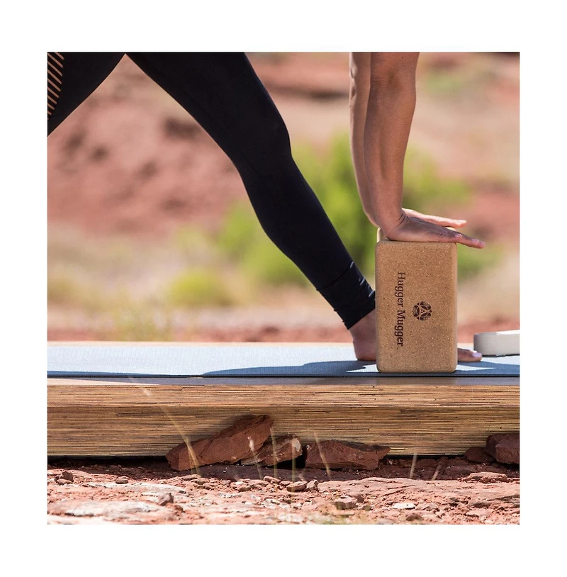 Hugger Cork Yoga Block