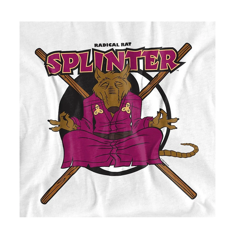 Logovision Big & Tall Tmnt Radical Rat Splinter T-Shirt
