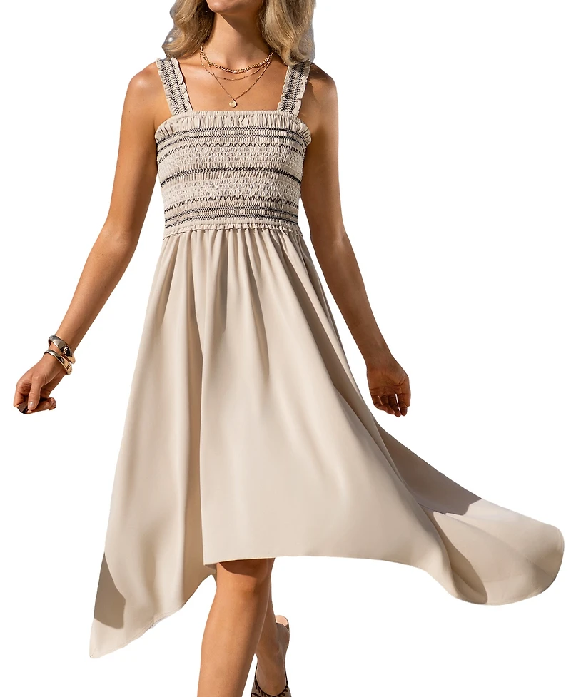 Cupshe Women's Low Effort Midi Beach Dress