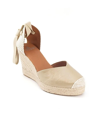 Menina Step Women's Jimena High-Lace Espadrille