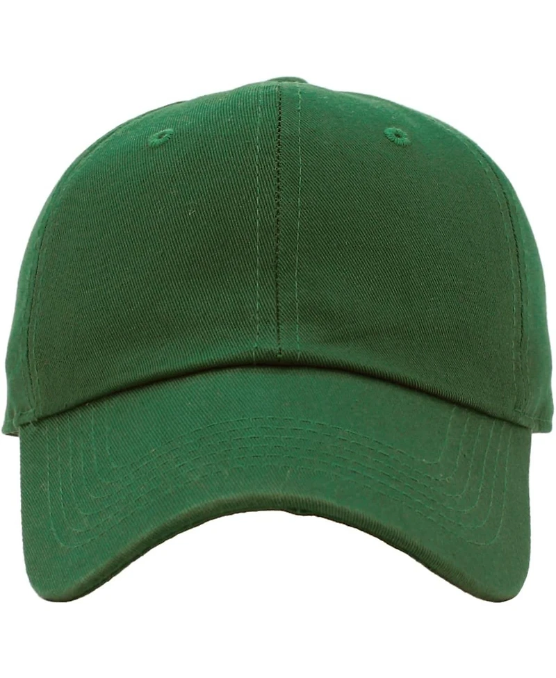 Furlihong Classic Unisex Cotton Adjustable Low Crown Baseball Cap - Plain Dad Hat for Everyday Wear