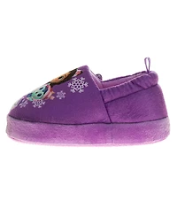 Gabby's Dollhouse Girls' Dual-Size Plush Slip-On Slippers – Cozy, Warm, Soft Indoor Wear with Fun Character Design