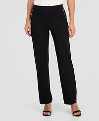 Anne Klein Women's Wide-Leg Sailor Pants