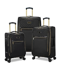Stella Blanc Cleo 3-Pc. Softside Expandable Spinner Luggage Set