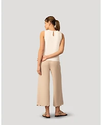 Cable & Gauge Women's Cable and Gauge Crochet Knit Tank
