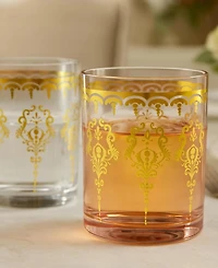 The Wine Savant Moroccan Glass Tumblers, Set of 2