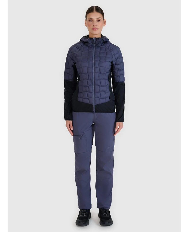 4F Women's Trekking Down Jacket With Primaloft Black Insulation