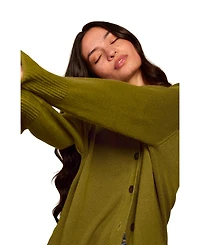 Celtic & Co. Women's Drop Shoulder Slouch Cardigan