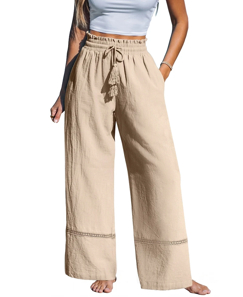 Cupshe Women's Tranquil Bay Pants