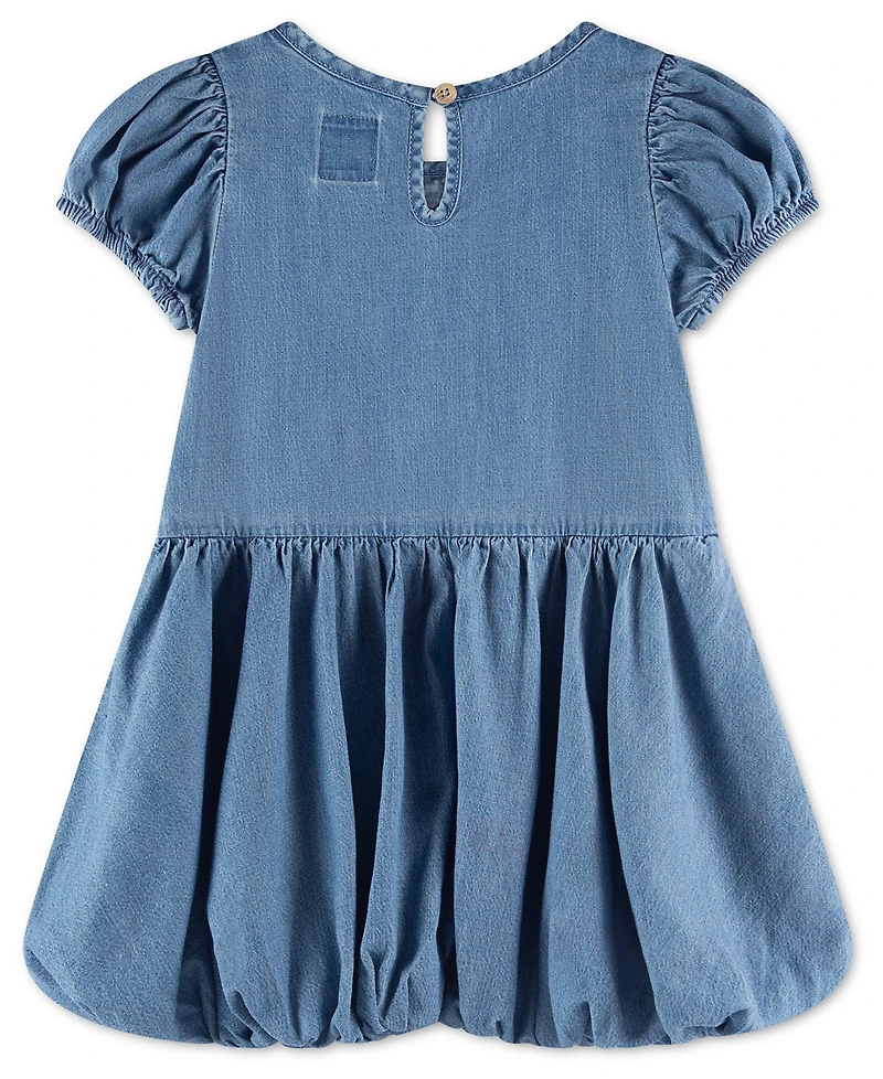 Levi's Girls' Toddler 2T-5T Bubble Short-Sleeve Dress