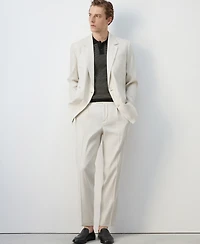 Mango Men's Boston Regular-Fit Double-Breasted Suit Blazer