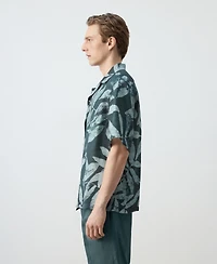 Mango Men's Regular-Fit Printed Shirt