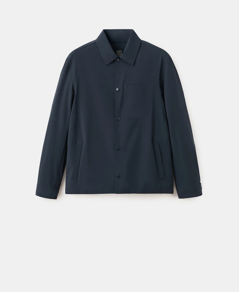 Mango Men's Pockets Water-Repellent Jacket