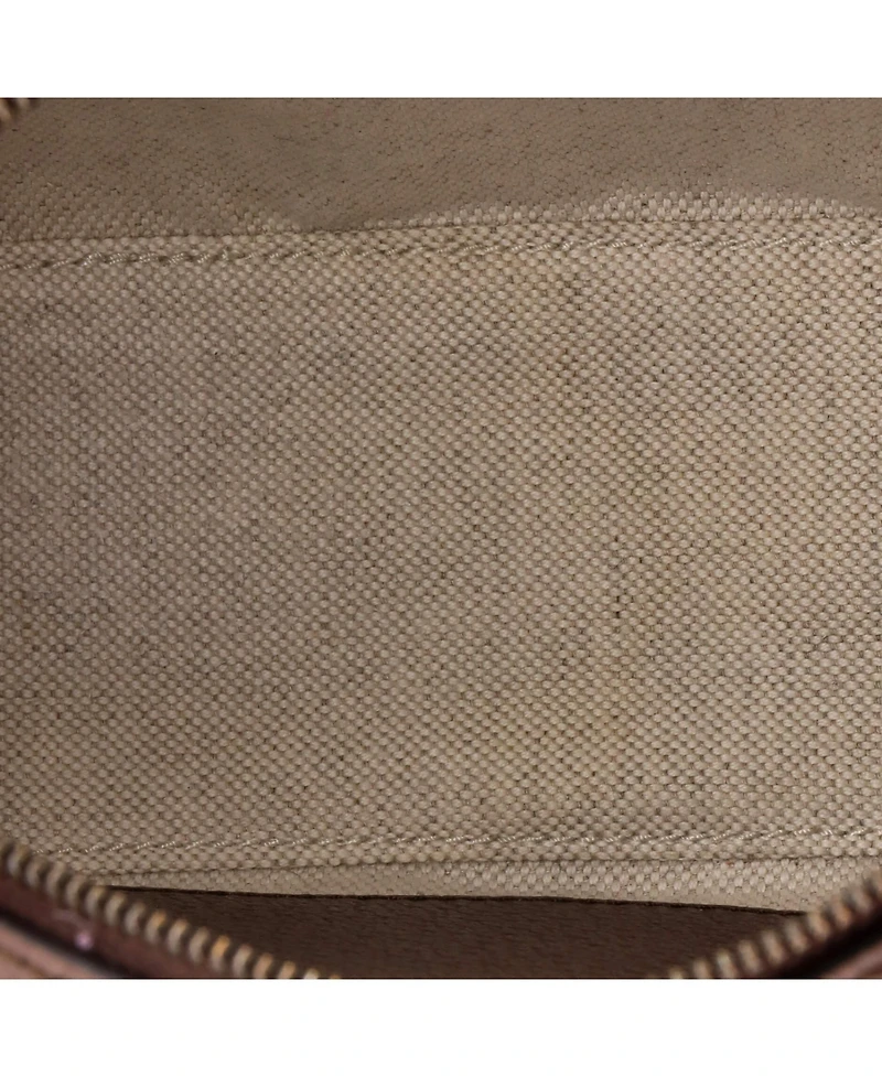 Pre-Owned Gucci Small Ophidia Convertible Camera Bag Gg Coated Canvas with Leather