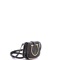Pre-Owned Salvatore Ferragamo Small Sabine Shoulder Bag Patent