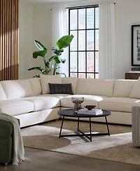 Furniture Corine Fabric Sectional Collection Created For Macys