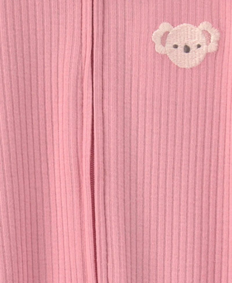 Carter's Baby Girls' 2-Way Zip Sleep & Play