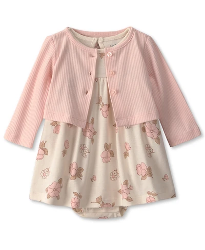 Carter's Baby Girls' Floral Dress 2-Piece Set