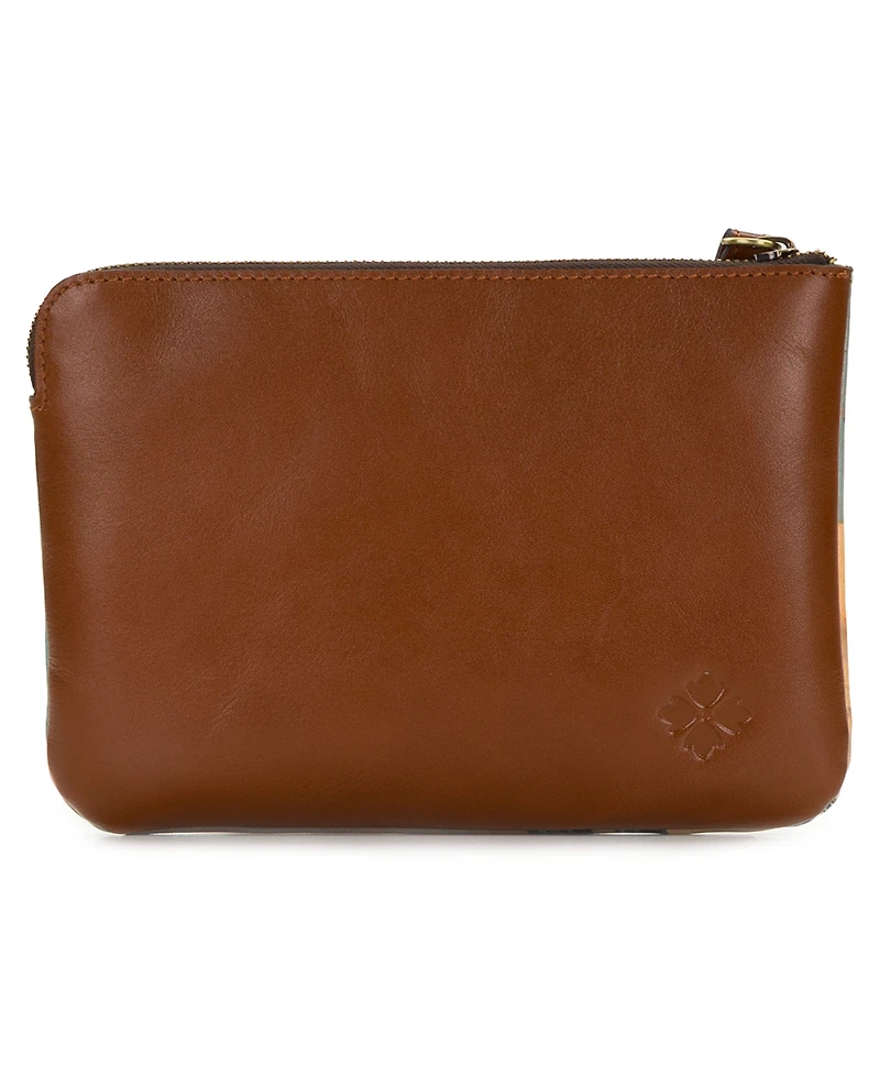 Patricia Nash Cassini Paris Postcard Leather Wristlet