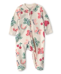 Carter's Baby Girl's Butterfly Snug Fit Sleep & Play
