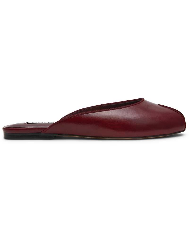 Steve Madden Women's Bloss Peep Toe Slip-On Flats