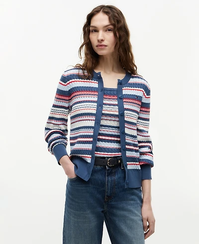 Tommy Hilfiger Women's Crewneck Cable Knit Sweater