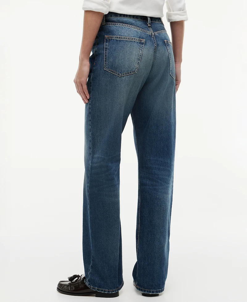 Tommy Hilfiger Women's Relaxed-Fit Straight Leg Jeans