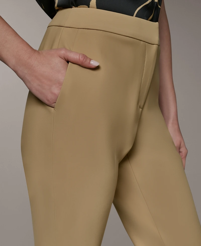 Donna Karan New York Petite Mid-Rise Ankle Pants
