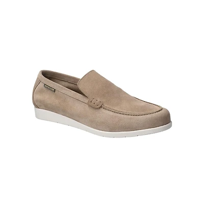 Mephisto Men's Valner Taupe Leather Loafers