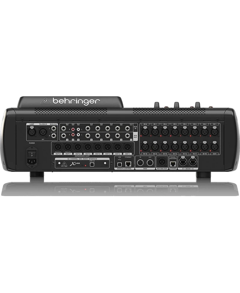Behringer X32 Compact 40-Input 25-Bus Digital Mixing Console with 16 Programmable Midas Preamps, 17 Motorized Faders