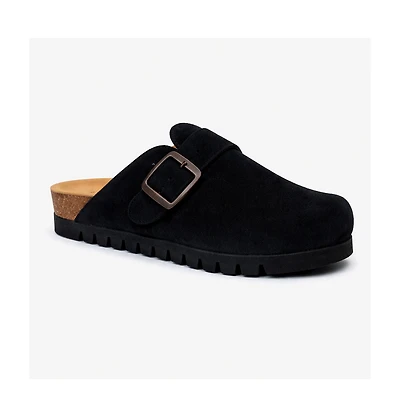 Plakton Women's Clog Suede Bogey