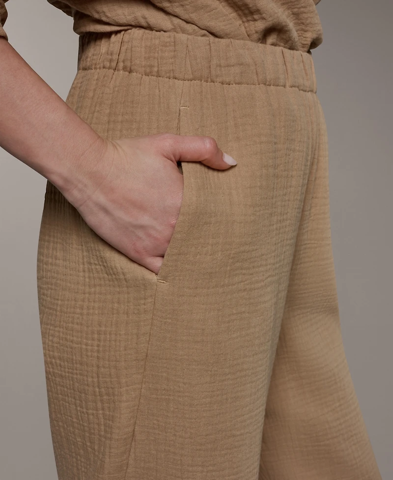 Donna Karan Weekend Women's Mid-Rise Side Seam Pants