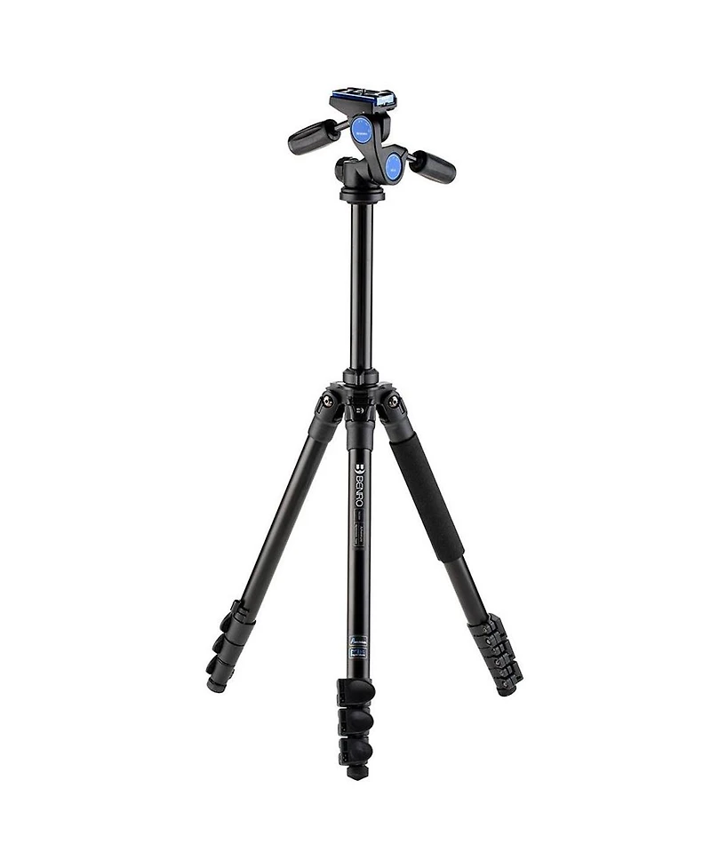 Benro Adventure 4-Section Aluminum Tripod with HD2A 3-Way Pan/Tilt Head