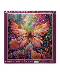 SunsOut Extravagent Butterfly 1000 piece Jigsaw Puzzle for Adults