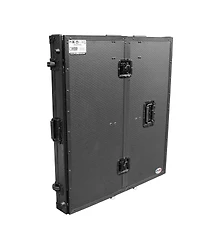 ProX Xs-djstn Transformer Series Fold-Away Dj Performance Desk Facade with Wheels