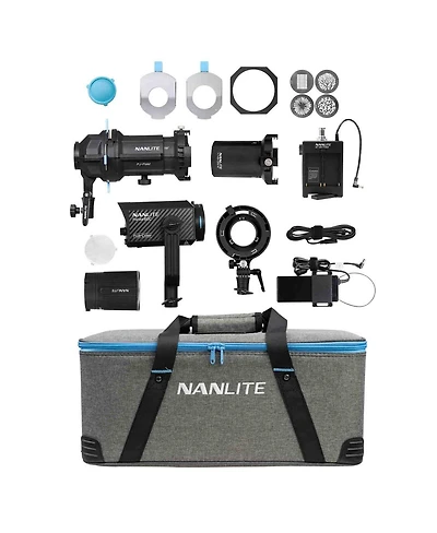Nanlite Forza 60C 88W Rgblac Led Spotlight with Projection Attachment Kit