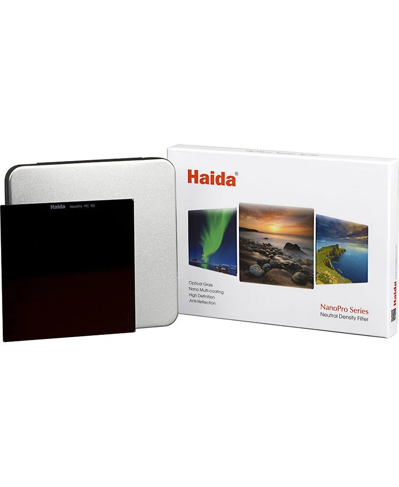 Haida NanoPro Mc 100x100mm Neutral Density 32000x (4.5) Multi Coated Glass Filter