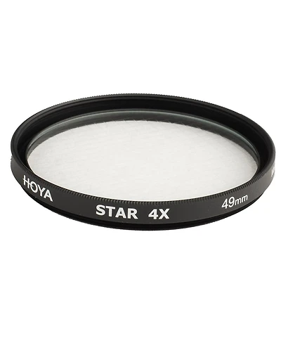 Hoya 49mm Creative Star 4X Cross Screen Glass Filter