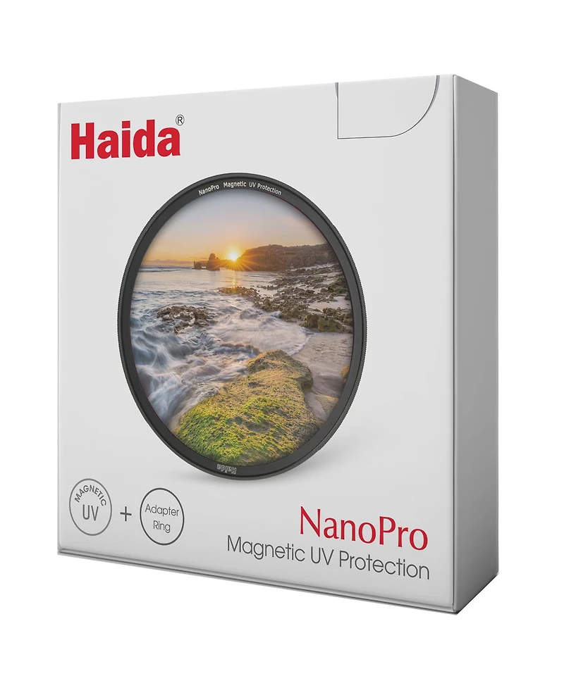 Haida 82mm NanoPro Magnetic Uv Protection Filter with Adapter Ring