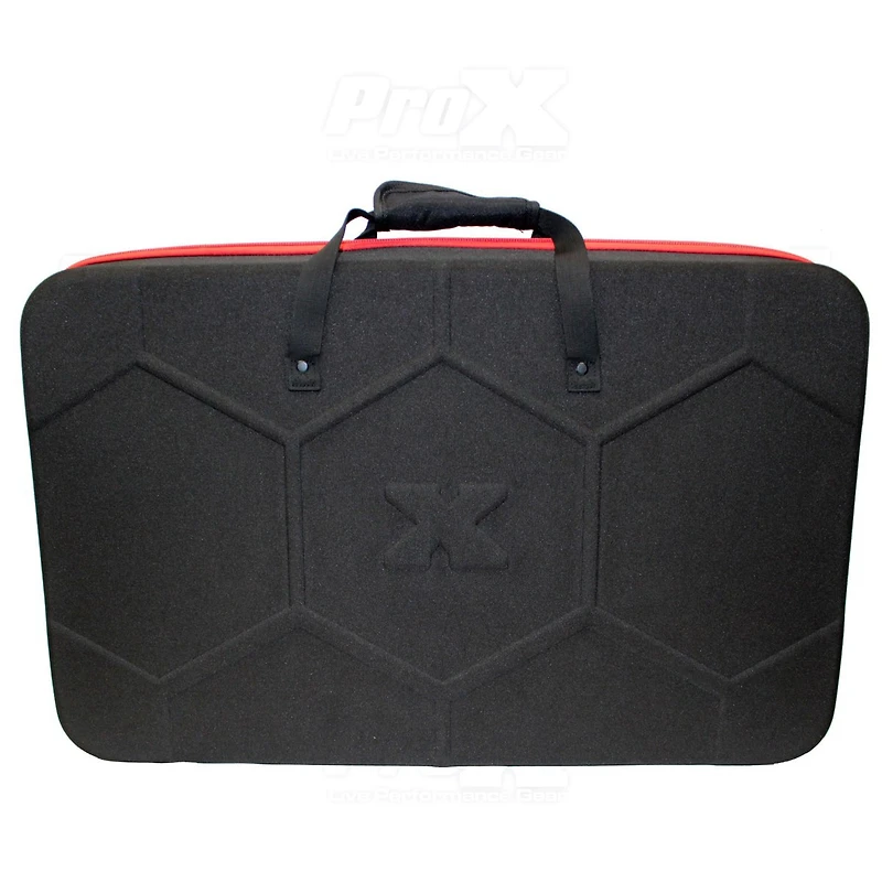 ProX ZeroG Eva Lightweight Medium Bag Molded Hard-Shell Case for Pioneer Ddj-rx SX3 / S1 and Numark Mixstream Pro Mixdeck Similar Sized Dj Controllers