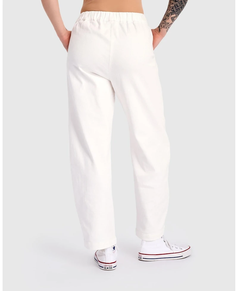 Alembika Women's Twill Papaya Relaxed Pants