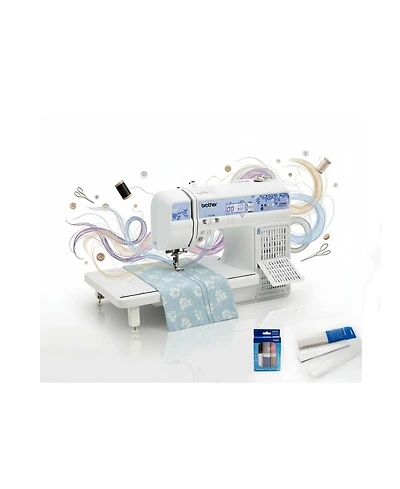 Brother Computerized Sewing Machine with Accessories Bundle