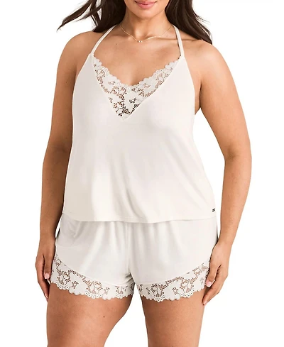 Adore Me Plus Jacky Pajama Cami & Shorts Set