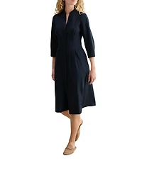 Hobbs London Women's Carmen Sleeveless Button Front Dress