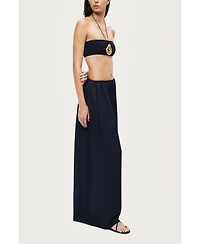 Nocturne Women's Elasticated Wide Leg Pants