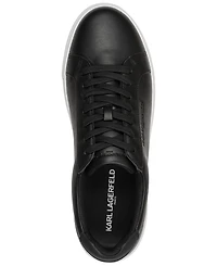 Karl Lagerfeld Paris Men's Avenix Low Profile Embossed Logo Sneakers