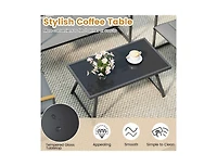 Boyel Living 4-Piece Outdoor Conversation Patio Furniture Set