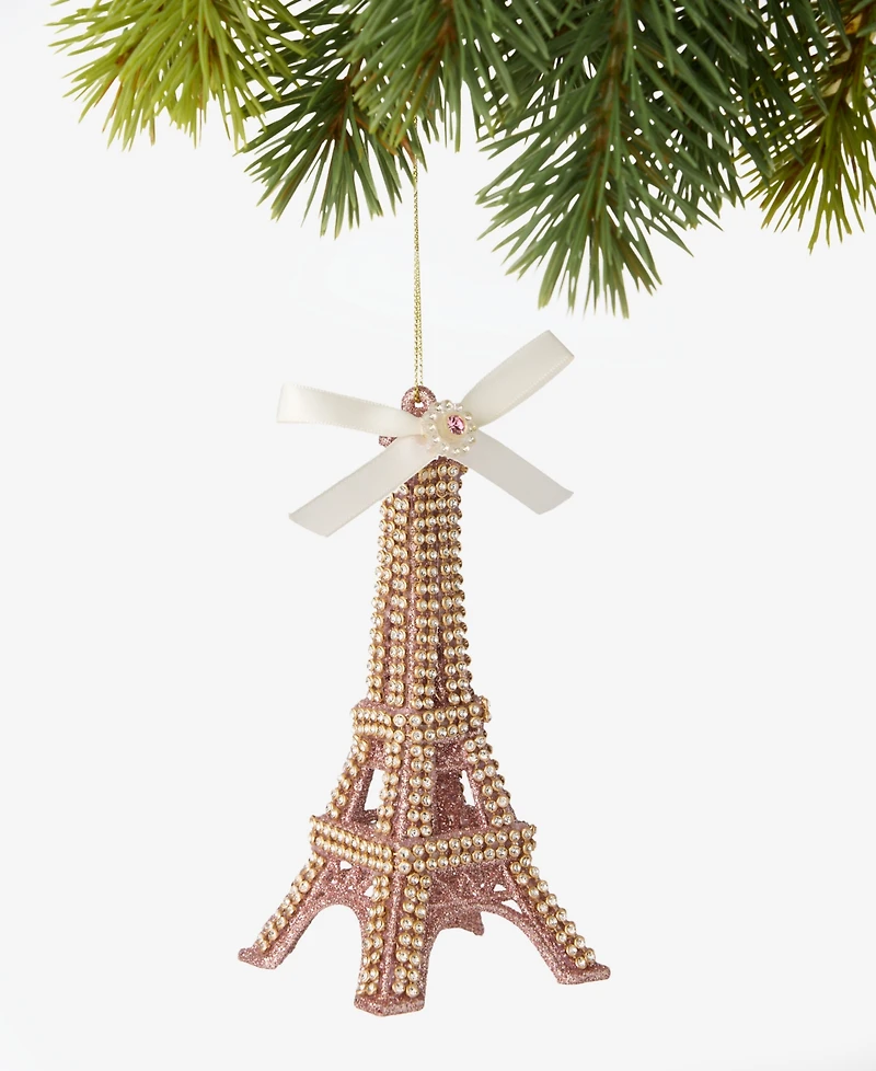 Holiday Lane World Traveler Eiffel Tower Ornament, Macy's Exclusive