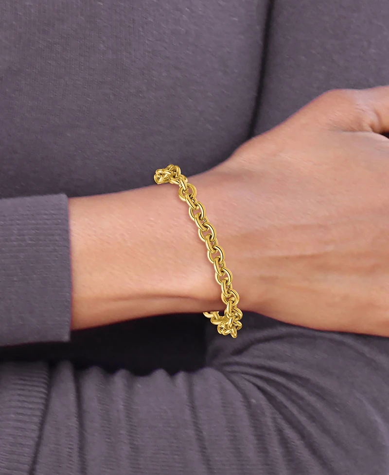 Macy's Cable Chain Bracelet in 18k Yellow Gold